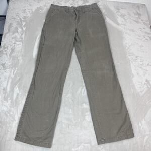 BKE Pants Mens 32L Tan Distressed‎ Cohen Chino Straight Relaxed Cotton Grunge